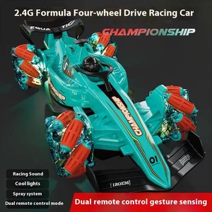เครื่องพ่นไฟ LED มีเซ็นเซอร์ท่าทางสำหรับรถแข่งแบบขับเคลื่อนสี่ล้อ F1รีโมทคอนโทรลสูตรพิเศษ - Product Image 3