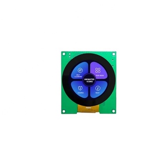 Dwin 2.1 inç 480*480 dairesel HMI LCD ekran UARTs TFT LCD modülü ile akıllı Arduino için/ESP/STM DMG48480C021_03W
