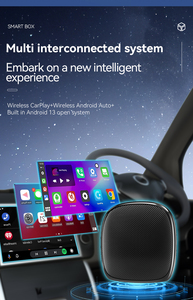 Qualcomm 4 in 1 Hulu Wireless Carplay & Android Auto Adapter Android 13 Ai Box Streaming在庫あり - Product Image 2