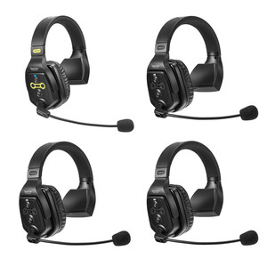 Saramonic WiTalk WT4S Sistema de intercomunicación de auriculares inalámbricos Full-Duplex de 1,9 GHz para 4 personas con un solo oído con estuche rígido - Product Image 2