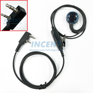 Walkie Talkie Earpiece with Mic G Shape 2 Pin Adjustable Volume Headset Compatible with <strong>Retevis</strong> H-777 RT22 <strong>RT21</strong> 2 Way Radio - Product Image 4