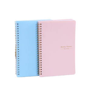 Bobina opaca creativa di alto valore semplice di colore questo pratico taccuino del piano della data dello studente della pagina divisore pratico - Product Image 1
