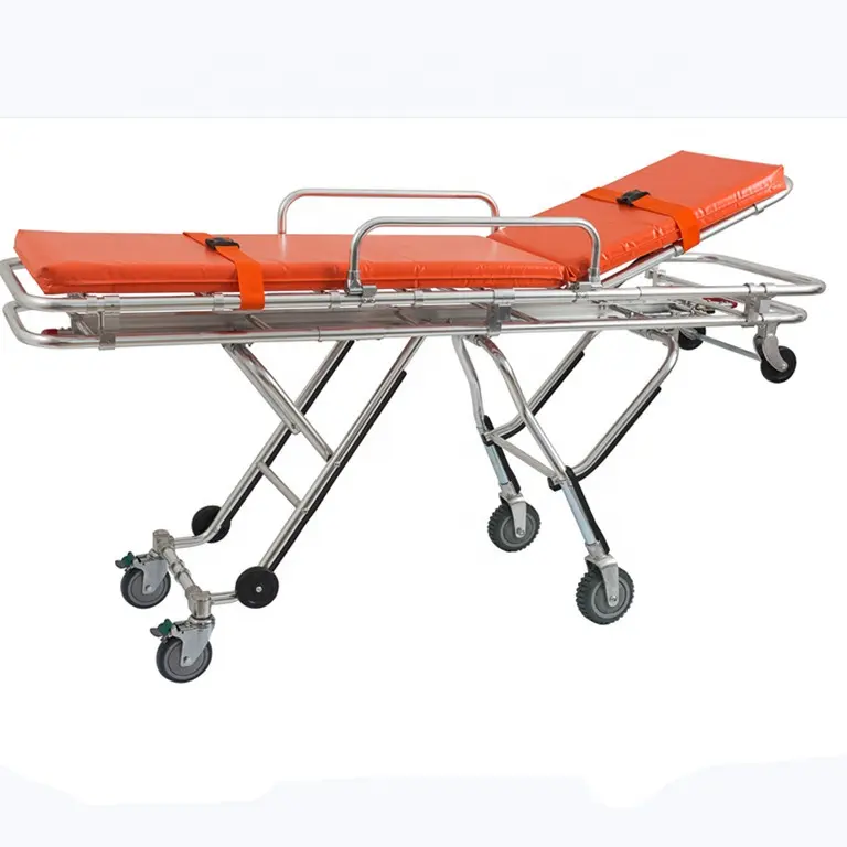 Barella dell'ambulanza del letto di trasferimento paziente pieghevole portatile all'ingrosso dell'ospedale CY-F607