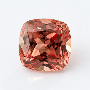 Redleaf popolare tramonto colore arancione laboratorio coltivato zaffiro 1CT 3CT 6CT cuscino taglio rosso rubino per fare gioielli - Product Image 1