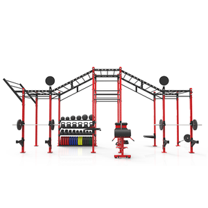 Professional Factory Gym Fitness <strong>Exercise</strong> Equipment <strong>Multi</strong> <strong>Functional</strong> <strong>Machine</strong> Rig with Storage Rack - Product Image 2