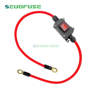 IP67 DC Inline su geçirmez güç anahtarı DC12-24V çift yan kablolama anahtarı 25A otomotiv Rocker anahtarı - Product Image 2