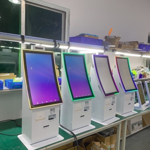 màn hình cảm ứng AIO công nghiệp Android Bảng điều chỉnh PC kiosk tự phục vụ đặt hàng Máy treo tường nhà hàng thanh toán kiosk - Product Image 3