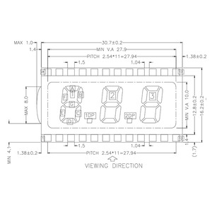 Factory Custom New Produec Segment Lcd Hochwertiges Form display Auto-montierter LCD-Bildschirm Motorräder LCD-Modul - Product Image 5