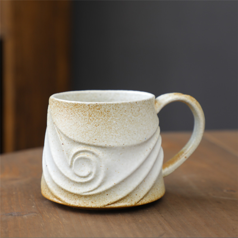 Tazza a spirale per riso, bianca, 300ml