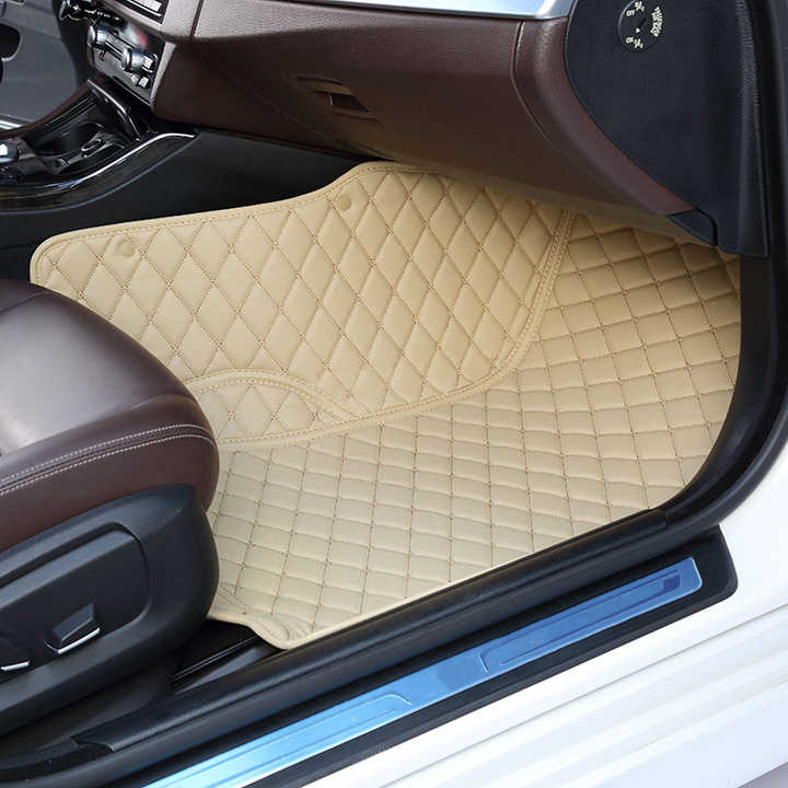 Custom Car Floor Mat for ford fusion Fiesta Mk7 S-max Ranger explorer 5 Mondeo Kuga Edge Accessories Waterproof Carpet