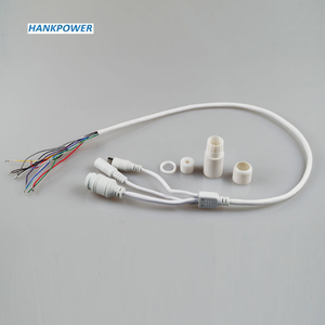 13コア防水ネットワークPOEオーディオ監視カメラケーブルPOEネットワークポートDC RCAアダプター - Product Image 5