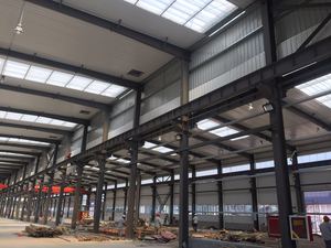 Light Weight Large Span Steel Structure Workshops Plants Prefab Warehouse Prefabricated Industrial <strong>Building</strong> Free <strong>Rendering</strong> Free Style Customized - Product Image 4