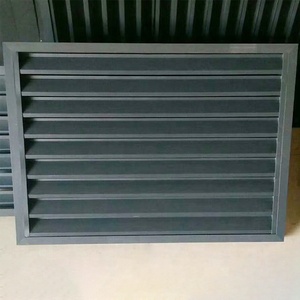 Factory Prices Custom Shutter Door <strong>Building</strong> Aluminum Profile <strong>Frame</strong> Fixed Adjustable Louver <strong>Window</strong> - Product Image 3