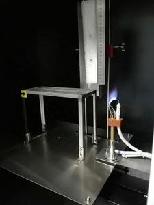 ISO3582 Probador de combustión horizontal y vertical Máquina de prueba de inflamabilidad Probador de llama Cámara de prueba de inflamabilidad - Product Image 2