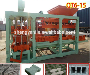 QT6-15 máquinas de bloques de hormigón para la venta, máquina del ladrillo de pavimentación bloque que hace la máquina UK, Totalmente automático precio de la máquina - Product Image 4