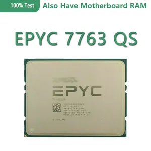 Reacondicionado EPYC 7763 CPU QS Versión 2,45 GHZ 64-Cores 128-Threads 64MB Cache 280W Socket SP3 Procesador para LGA4094 - Product Image 2