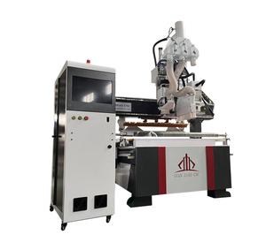 High Performance <strong>ATC</strong> <strong>CNC</strong> <strong>Router</strong> <strong>Machine</strong> 4 Axis <strong>Linear</strong> Auto Tool Changer Wood Working Machinery for Panel Furniture Making - Product Image 1
