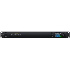 Convertidor 2110 IP SDI a para HDMI 12G-10 Convierte 12G-SDI/Video a para HDMI con 10 salidas XLR de audio y video - Product Image 2