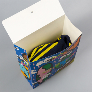 Benutzer definierte Druckknopf verschluss Kunst papier braun Umschlag Tasche Schnur Krawatte Umschlag mit Knopf verschluss Schnur Umschlag - Product Image 5