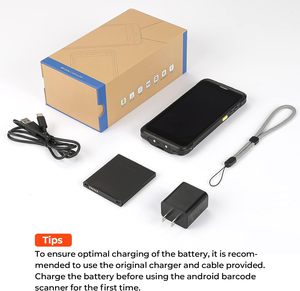 Escáner de código de barras Android 13 Computadora móvil de mano Terminal DE DATOS resistente PDA con lector de 1D/2D - Product Image 6