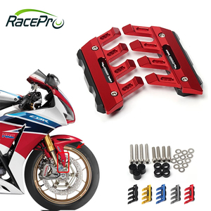 HONDA için CBR1000RR CBR 1000RR motosiklet çamurluk ön çatal koruyucu koruma bloğu ön çamurluk Anti-fall kaymak aksesuarları - Product Image 1