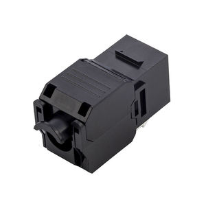 制造商批发稳定链接Utp Cat5 Cat6直接梯形8p8c Utp模块化插孔Rj45面板安装直列耦合器 - Product Image 4