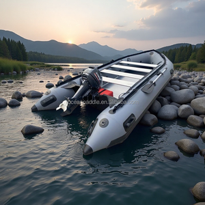 Nga nóng bán 600cm 20ft cứu hộ Thuyền bơm hơi hypalon/PVC có thể gập lại thuyền - Product Image 1