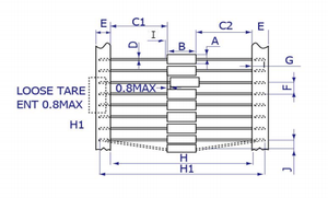Delik boncuk eksenel radyal bantlanmış otomatik ekleme makinesi EMI bastırma yoluyla - Product Image 4