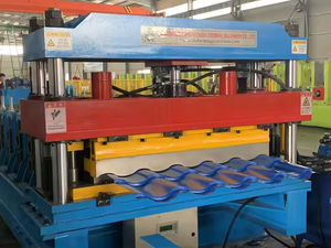 Ztrfm Tốc Độ Cao Đầy Đủ Tự Động Tráng Men Màu Gạch Làm Máy Móc Bước Ngói Tấm Lợp Máy Làm - Product Image 6