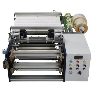 Tr350 termal Jumbo rulo kağıt dilme makinesi Mini TTR faks kağıdı dilme ekipmanları