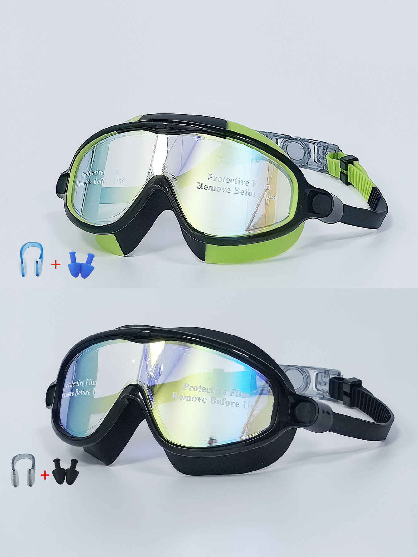 Yl600a para niños, negro, dorado, negro, verde, dorado, caja.