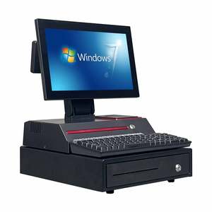 14 inch màn hình cảm ứng POS Máy Nhà Máy Giá tất cả trong một hệ thống POS với máy in điện tử tiền mặt đăng ký - Product Image 4