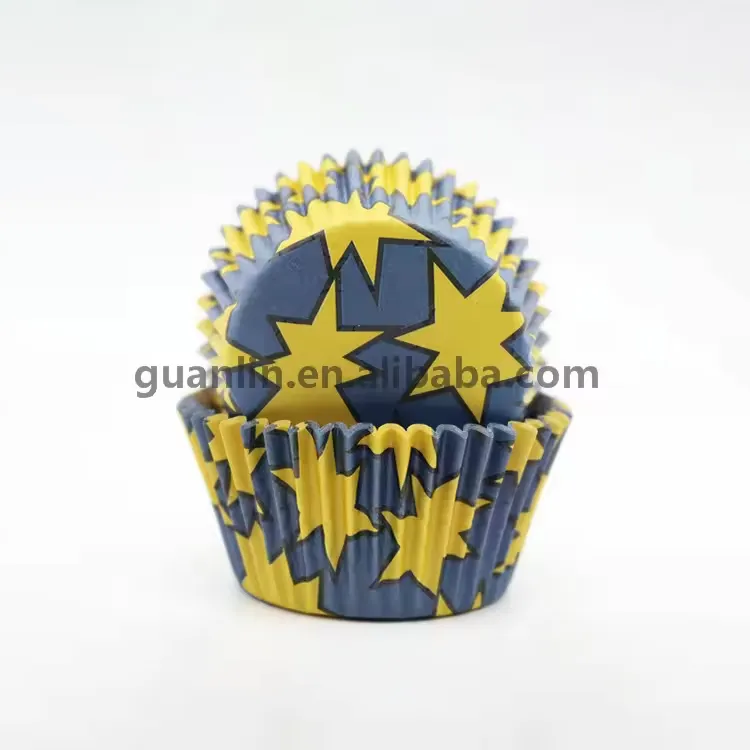 Guanlin Professional Eco-Friendly Wedding Oil Proof Cupcake Paper Baking Cups