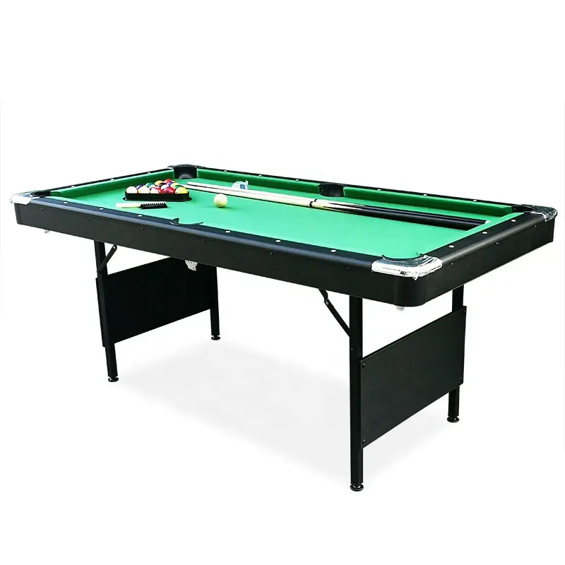 economic and cheaper folding up mdf pool table 6ft Snooker table