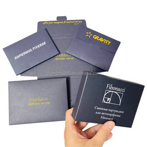 VIP Tùy Chỉnh Vàng UV Đóng Dấu Giấy Phong Bì Hộp Ví-Loại Thẻ Tín Dụng Chủ Bao Bì Cho Quà Tặng Chứng từ - Product Image 5