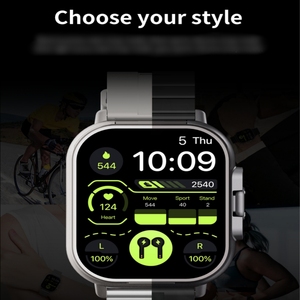 Smart watch B D8E BT chiama smart watch con auricolari cardiofrequenza monitoraggio modalità multi-locomozione Mini giochi di moda smart watch - Product Image 5