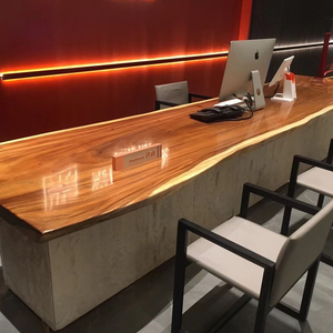 Cạnh Không Đều Của Nam Mỹ Walnut Bảng Cạnh Tự Nhiên Rắn Gỗ Phiến Bàn Ăn Cà Phê - Product Image 3