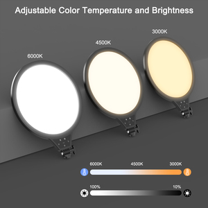 LUXCEO R10C yuvarlak RGB ışık 12 inç halka LED Video yuvarlak Panel lambası fotoğraf vlivelivestreaming için - Product Image 3
