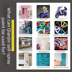 Tinta Acrílica Automotiva de Alto Desempenho QIANJIN SP-C 007 - Verniz Transparente Profissional para Aplicação em Spray - Product Image 4