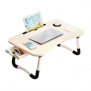 Smart-Furn Aluminium Laptop Stand Computer Riser mit verstellbarem Schreibtisch tragbarer Klapptisch für Notebook Monitor Bett Aluminium - Product Image 2
