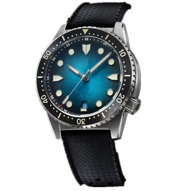 Relojes en china correa de silicona reloj de buceo