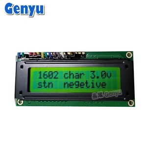 Hersteller STN Fstn LCD-Modul 1602 Kunden spezifisch 8x1 16x2 20x4 LCD-Zeichen Display Hintergrund beleuchtung Optional - Product Image 2