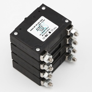 Serie A Tipo A 1 2 3 4 Polos 1P 2P 3P 4 P Push Manual Reset Protector de sobrecarga Disyuntor magnético hidráulico enchufable 415V AC - Product Image 1