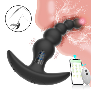 APP Remote Mobile Phone Control Anal Vibrator Buttocks Plug, With Remote Control Silicone Adult <strong>Sex</strong> Toy - Product Image 6