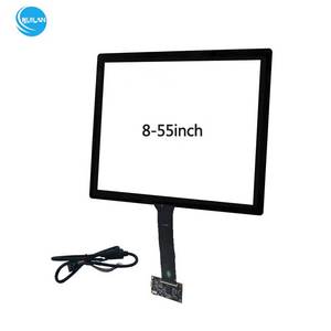 OEM ODM定制业务应用触摸屏面板各种尺寸形状PCAP玻璃电容式USB/RS232 I2C接口 - Product Image 1