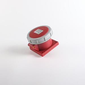 CEE Panel <strong>Mounted</strong> Industrial Plug Socket Angled Flange IP44 Metal Housing <strong>UK</strong> Standard 32A Rated Current Wifi Compatible SDK - Product Image 3