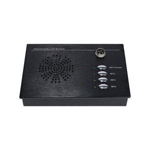 V SIP Call Station Microphone Network Paging Intercom <strong>Control</strong> with Offline Talkback Feature for Industrial Facilities