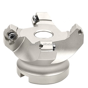 LEE-X KM Dao Phay Mặt KM12 50 63 Máy Tiện CNC Dao Phay Mặt 45 Độ Có Thể Lập Chỉ Mục Dụng Cụ Cắt Chèn Cacbua SEHT1204 Cho Thép - Product Image 1