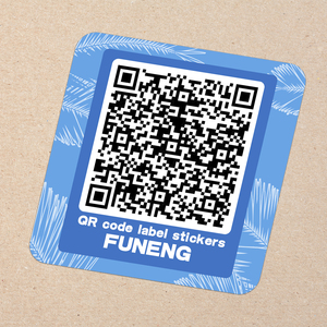 Kunden spezifische Seriennummer Barcode variable Daten QR-Code hochwertige wasserdichte und kratz feste QR-Code-Aufkleber