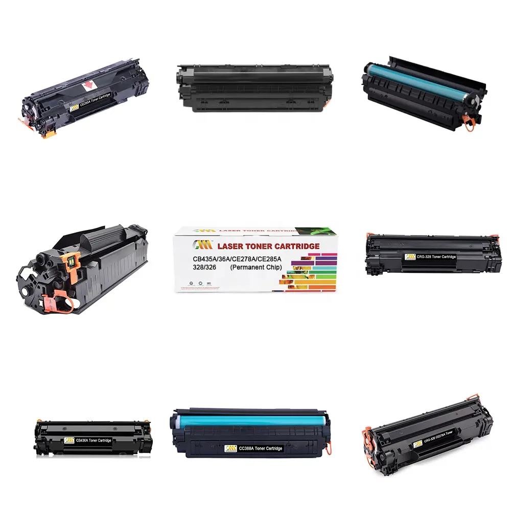 Chinamate Cb435a Compatibele Toner Cartridge Voor Hp 35a Toner Cartridge 85a 78a 88a 35a 36a 12a 17a 30a 106a 83a Toner Cartridge